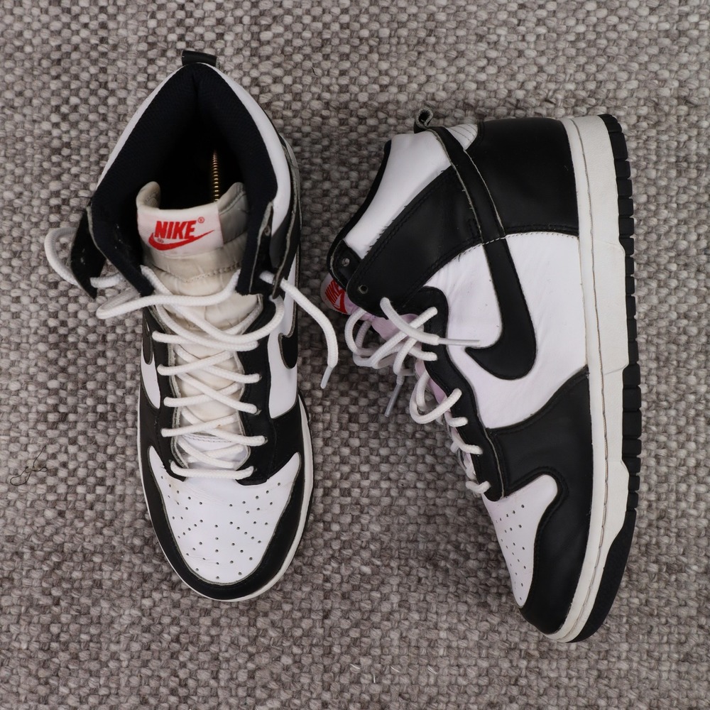 Nike Dunk High Panda Black White Sneakers DD1869-103 Womens 9 Mens 7.5